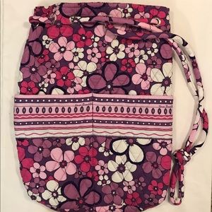 VERA BRADLEY PETAL POWER DRAWSTRING BACKPACK